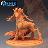 Deer King Walking 3D-printed model